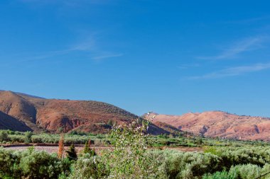 manzara, Ait Benhaddou, Fas manzarası