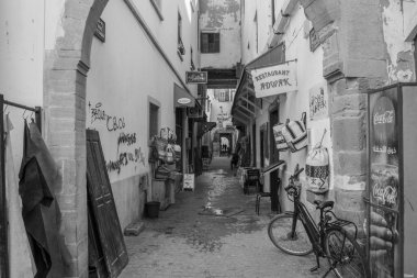 31 Ekim 2024, Essaouira, Fas. Fas 'taki Essaouira şehrinin güzel kentinde çorbalar.