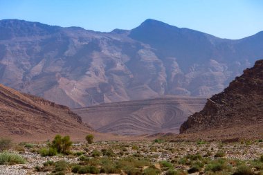 Fas 'taki çöl manzarası