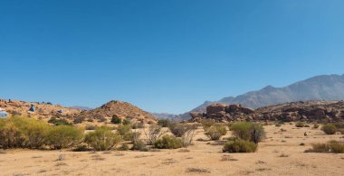 Petra vadisinin güzel manzarası, Jordan.
