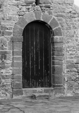 Fas 'taki Essaouira şehrinin tarihi kalesinin rahibi.