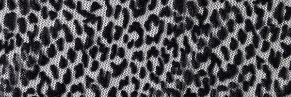 Draufsicht Des Leoparden Zerknittert Glatten Schwarzen Tuch Nahtlose Muster Hintergrund — Stockfoto