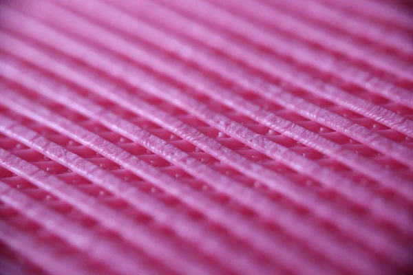 Teksturowana Różowa Tkanina Paski Jako Tło Powierzchnia Materiału Włókienniczego Szycia — Zdjęcie stockowe