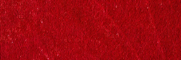 Top View Dark Red Smooth Textile Material Shiny Thread Textured — Stockfoto