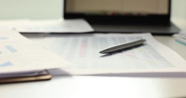 Masadaki kalemle finansal verileri ve grafikleri analiz ediyorum. Mali Yatırım Raporu