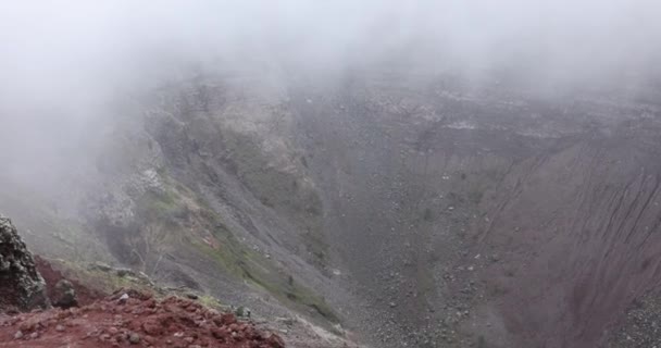 Studie Eines Aktiven Vulkans Italien Gefährlicher Zeitvertreib Der Nähe Von — Stockvideo