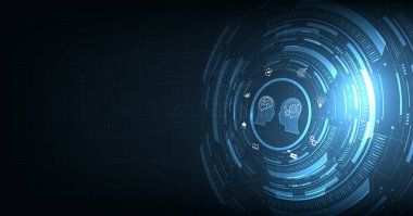 Human Chat with AI. AI chatbots or artificial intelligence can communicate through messages with humans naturally. Robot in the online system.Futuristic technology concept.