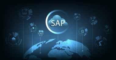 SAP konsepti. Dünya 'daki iş süreci otomasyon yazılımı.