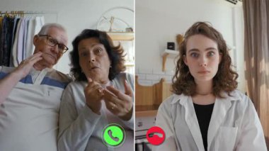 İki birey çevrimiçi canlı bir konuşma yaparak nesiller arasındaki uçurumu kapatıyor. Hikayelerini paylaşıp arayı kapattıkça atmosfer ısınıyor. Bu sanal karşılaşma ilişkilerini zenginleştiriyor..