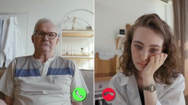 İki birey sanal bir çağrıya bağlanır, düşüncelerini ve ifadelerini paylaşırlar. Ayarlama, konuşma sırasında onların etkileşimlerini ve duygularını vurgulayan ev ortamlarını içerir..