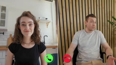 İki birey çevrimiçi olarak iletişim kurarken duygularını ifade ediyorlar. Dijital etkileşimden gerçek hayata geçiş onların etkileşimleri ve vücut dili ile keşfedilir..