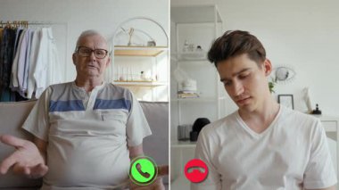 Çevrimiçi ve çevrimdışı etkileşimler arasındaki duygu ve geçişleri gösteren çevrimiçi bir çağrıya iki kişi katılıyor. Bağlantı, her senaryoya verdikleri farklı tepkileri vurgular.