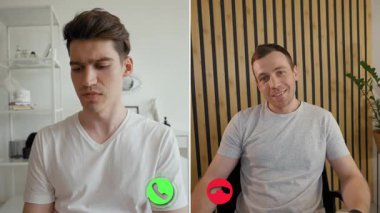 İki birey çevrimiçi bir çağrı yoluyla anlamlı bir konuşmaya girişiyor, dijital iletişimdeki duyguları ve bunun gerçek hayattaki etkileşimlere nasıl geçtiğini gösteriyor..