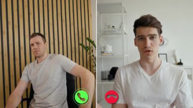 İki birey, sanal tartışmalardan kişisel etkileşimlere geçerken, bağlantı ve hisleri keşfederken, duygularını gösteren samimi bir çevrimiçi görüşme gerçekleştiriyorlar..