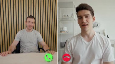 Dijital ve fiziksel etkileşimler arasında yol alırken duygularını ifade eden iki birey çevrimiçi bir çağrı üzerinden bağlanıyor. Konuşmaları sırasında duygular değişiyor, bağlantıları vurguluyor.