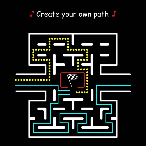 Vektör İlham Verici Alıntı Motivasyonel Düz Tarzınızı Oluştur