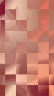 Soyut geometrik arkaplan. Kare şeklinde hareket. Sonbahar 45 animasyon paleti. Dikey video