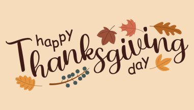 Sonbahar yaprakları ve böğürtlenli Şükran Günü metin tasarımınız kutlu olsun. Poster, pankart, tebrik kartı, broşür, davetiye, kapak, şablon için el yazısıyla yazılmış şükran günü mektupları. Düz biçim