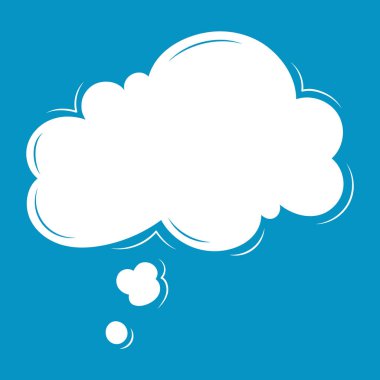 Konuşma ya da düşünce balonu, yorumlar, gönderiler, çizgi romanlar için metin sohbet bulutu. Modern sosyal medya şablonu ve etiketi. İleti Şablonu.