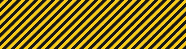 Sarı ve siyah köşegen çizgili pankart. Uyarı çizgileri desenli soyut uyarı dokusu. İnşaat, güvenlik, endüstriyel tasarım ve grafik dekorasyon için tehlike biçimi arkaplanı.