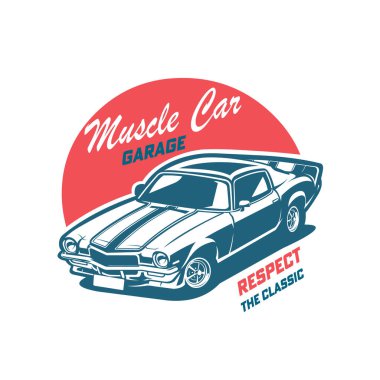 Kaslı araba vektör otomotiv tasarımı çizimi izole edildi