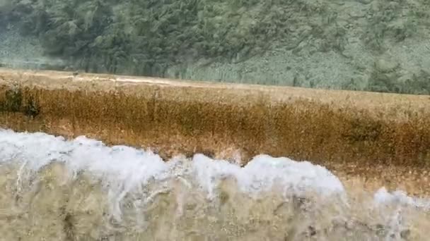 Cachoeira Fonte Faz Barulho — Vídeo de Stock