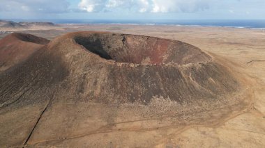Lanzarote adaları, İspanya 'nın volkanik çölü.