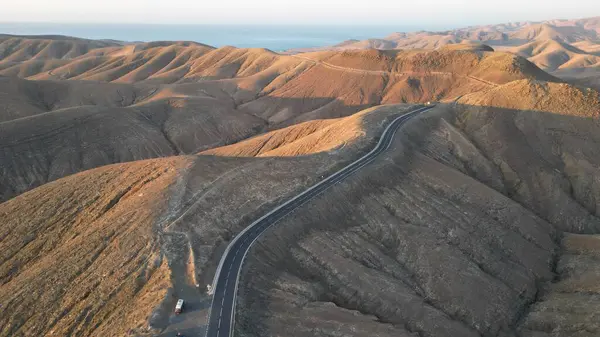 Dağların güzel manzarası