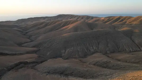 İsrail 'in kuzeyindeki dağlar ve deniz manzarası