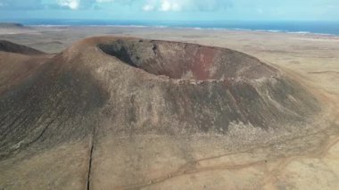 Tenerife 'deki güzel volkan manzarası