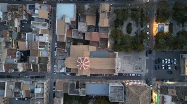 La Palma kasabasının havadan görünüşü, kanarya adaları, İspanya