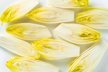 Ham Organik Belçika Endive Kullanıma Hazır