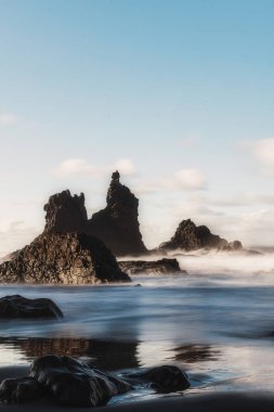 Güzel deniz manzarası. doğa arkaplanı