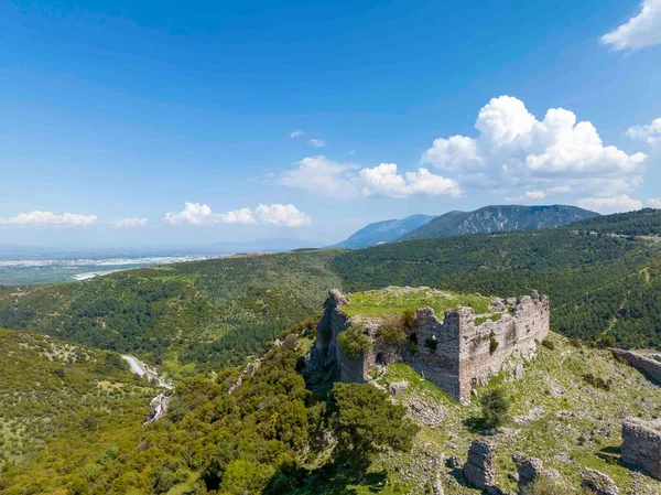 Old Castle Yogurtcu Castle Manisa Turkey — Stock Photo, Image