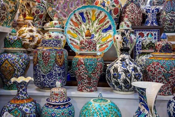 Patterns Tile Making Ceramic Art Kutahya Turkey — Stock Photo, Image