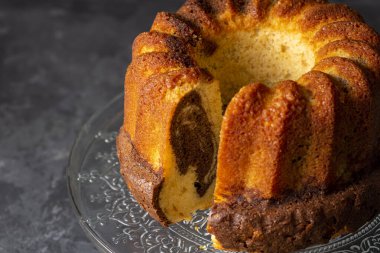 Nefis bir kakaolu kek.