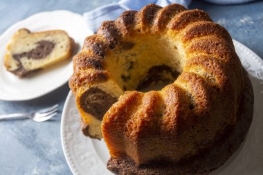 Nefis bir kakaolu kek.