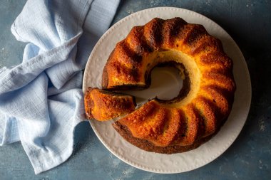 Nefis bir kakaolu kek.