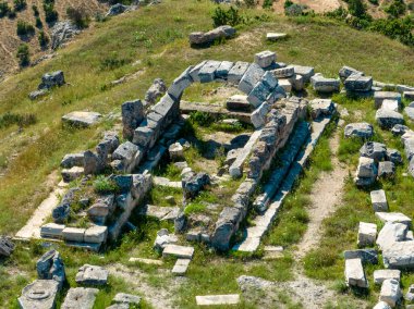 Apollon Lermenos - Lairbenos Temple. Cal - Denizli - Turkey clipart