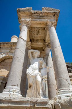 Burdur - Türkiye, 27 Haziran 2023, Sagalassos Çeşmesi, Burdur, Türkiye.