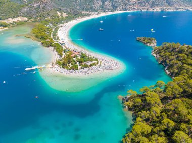 Oludeniz plajı, Mavi Göl havalimanı, Türkiye