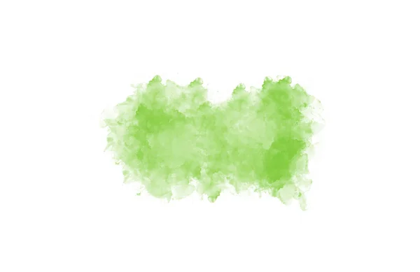 Abstract Green Brush Drop Background Splash Paper Hand Drawn — Stock Photo, Image