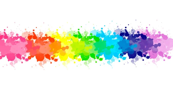 Разноцветный Всплеск Акварели Шаблон Вашего Дизайна — стоковое фото