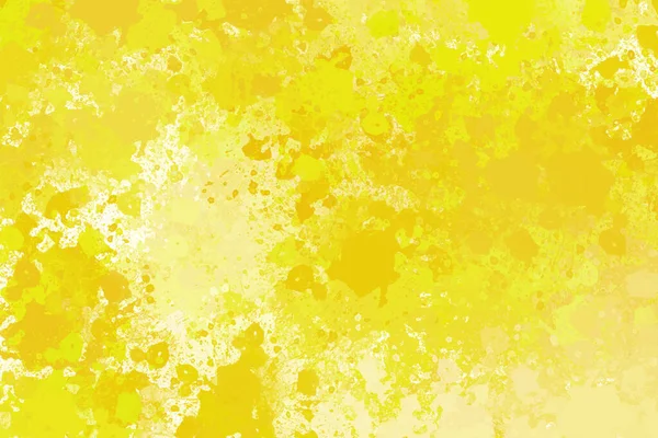 Arkaplan Sarı Tonlarda Suluboya Fırça Darbeleriyle Oluşturuldu — Stok fotoğraf
