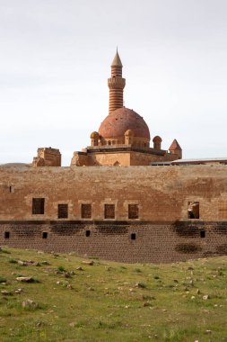 Dogubayazit Doğu Türkiye'de yakınlarındaki Ishak Paşa Sarayı (Ishakpasa Sarayı)