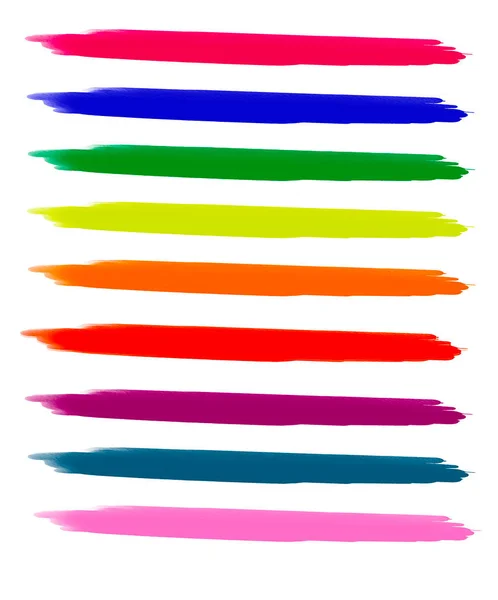 무지개 물갈퀴와 줄무늬 가흰색으로 분리되어 색깔의 분홍빛 줄무늬 — 스톡 사진