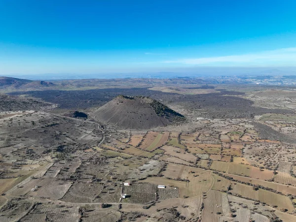 Sandal Divlit Volcano Cone - Kula - Salihli Geopark. Turkish name; Divlit Volkan Konisi