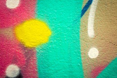 Colorful wall texture graffiti patern background