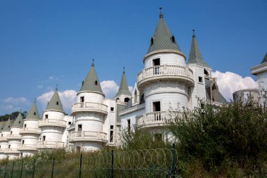 Mudurnu - Bolu - Türkiye, 19 Temmuz 2021, şato evleri, Burç Al Babas