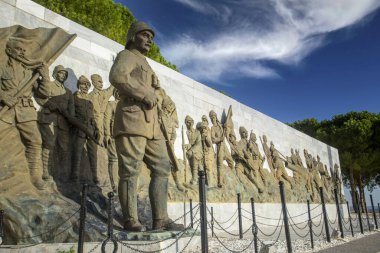 Çanakkale, Türkiye - 10 Mayıs 2019; Çanakkale şehidi